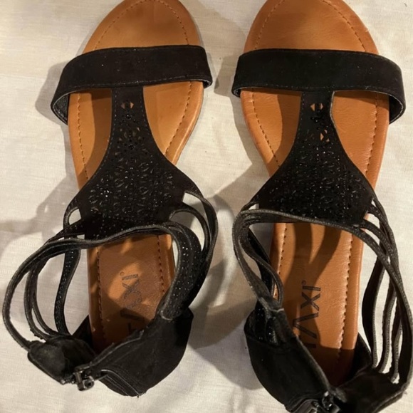 Taxi brand women’s size 41 black flats / slides / sandals - Picture 7 of 9